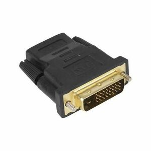 Adaptor DVI-D 24+1 dual link tata - HDMI V1.4 mama High Speed cu Ethernet Full HD aurit Cabletech imagine