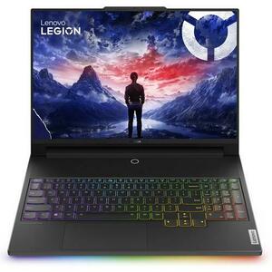 Laptop Gaming Lenovo Legion 9 16IRX9 (Procesor Intel® Core™ i9-14900HX (36M Cache, up to 5.80 GHz), 16inch 3.2K Mini LED 165Hz G-Sync, 64GB DDR5, 2x1TB SSD, NVIDIA GeForce RTX 4080 @12GB, DLSS 3.0, Negru/Gri) imagine