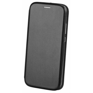 Husa pentru Apple iPhone 15 Pro, Beline, Etui Book Magnetic, Neagra imagine