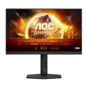 Monitor Gaming IPS LED AOC 27inch 27G4X, Full HD (1920 x 1080), HDMI, DisplayPort, Boxe, 180 Hz, 0.5 ms (Negru) imagine