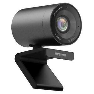 Camera Web iiyama UC-CAM10PRO-1, Microfon, 4k, 30fps, Zoom x5 (Negru) imagine