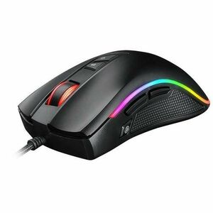 Mouse Gaming Inter-Tech GT-300+, iluminare RGB (Negru) imagine