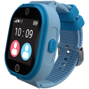 Smartwatch MyKi 4 Lite, Display IPS 1.3inch, Wi-Fi, Bluetooth, 3G, Camera, rezistent la apa, dedicat pentru copii (Albastru) imagine