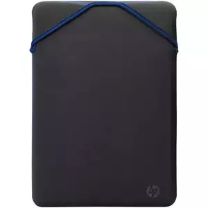 Husa laptop HP 15.6inch, Negru/Albastru imagine