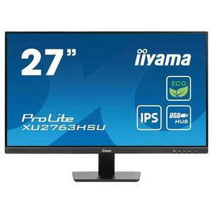 Monitor IPS LED Iiyama 27inch XU2763HSU-B1, Full HD (1920 x 1080), HDMI, DisplayPort, Boxe, 100 Hz, 3 ms (Negru) imagine
