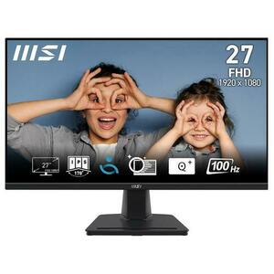 Monitor IPS LED MSI PRO 27inch MP275, Full HD (1920 x 1080), VGA, HDMI, Boxe, 1 ms (Negru) imagine