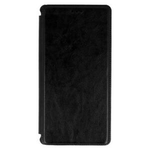Husa Book Cover Lemontti Razor Leather compatibila cu Samsung Galaxy A25 / A24 (Negru) imagine