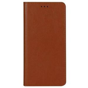 Husa Book Cover Lemontti Stand compatibila cu Samsung Galaxy A15 / A15 5G (Maro) imagine