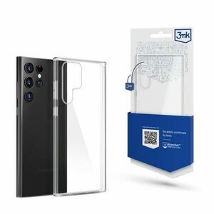 Husa pentru Samsung Galaxy S22 Ultra 5G S908, 3MK, Clear, Transparenta imagine