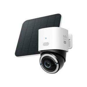 Camera supraveghere video eufy 4G LTE Cam S330, cu Panou Solar, 4K UHD Pan/Tilt, WiFi, AI (Alb) imagine