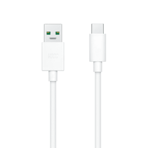 Cablu Date si Incarcare USB-A - USB-C Oppo DL129, 65W, 1m, Alb imagine