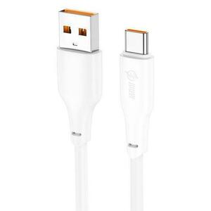 Cablu Date si Incarcare USB-A - USB-C HOCO X93, 100W, 1m, Alb imagine