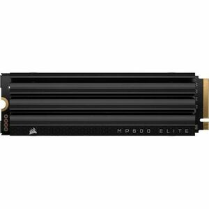 SSD Corsair MP600 ELITE HeatSink, 1TB, PCI Express 4.0 x4, M.2 2280, Optimizat pentru PlayStation 5 (Negru) imagine