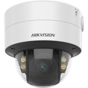 Camera supraveghere Hikvision DS-2CD2747G2-LZSC, ColorVu, IP Dome 4 Megapixeli lentila 3.6-9mm Lumina Alba 40m (Alb) imagine
