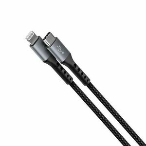 Cablu USB-C/Lightning, Kruger&Matz, 1m, Negru imagine