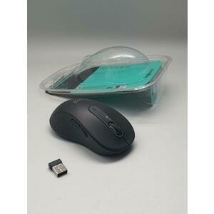 Mouse Wireless Logitech Signature M650 L Left, Bluetooth/USB, recomandat pentru mana stanga (Gri) imagine