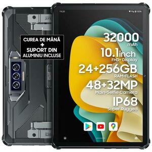 Tableta iHunt Strong Tablet P32000 ULTRA 5G, Procesor Dimensity720 Octa-Core, Ecran IPS HD+ 10.1inch, 12GB RAM, 256GB Flash, 48MP+32MP, Wi-Fi, Bluetooth, Android (Negru) imagine