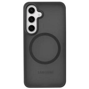 Husa Devia Pino Series Magnetic Shockproof compatibila cu Samsung Galaxy S24 (Negru) imagine