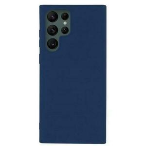 Husa Devia Nature Series Silicone Magnetic compatibila cu Samsung Galaxy S24 Ultra (Albastru) imagine