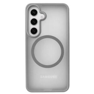 Husa Devia Pino Series Magnetic Shockproof compatibila cu Samsung Galaxy S24 Plus (Gri) imagine