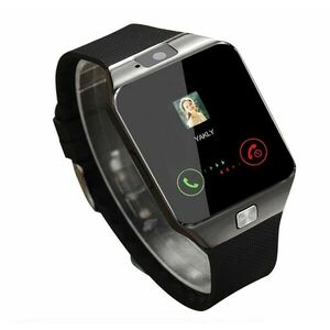 Smartwatch Techstar® DZ09, 1.56inch LCD, Compatibil SIM, MicroSD, Camera Foto, Apelare, SMS, Pedometru, Monitorizare Somn imagine