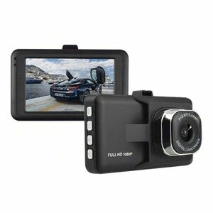 Camera Video Auto Techstar® T616, Display LCD 3 inch, Full HD, Rezolutie 1080P, G-Sensor, Night Vision, Unghi de filmare 140°, Negru imagine