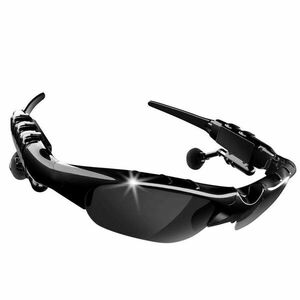 Ochelari de Soare cu Bluetooth MRG M996 , Negru, Unisex, Handsfree, Casti C996 imagine