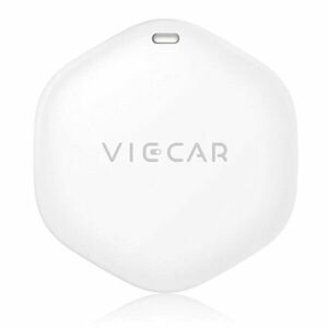 Set Dispozitiv Anti-pierdere Viecar DW01 GPS Tracker, Bluetooth, Smart Tag cu alarma, compatibil cu iOS Find My, localizare in timp real, pentru copii, animale, auto, chei, bagaje, Alb imagine