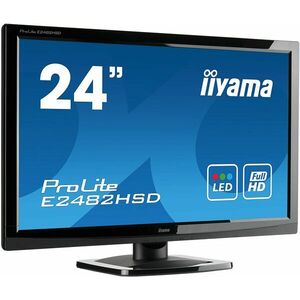 Monitor Second Hand Iiyama E2482HSD, 24 Inch Full HD TN, VGA, DVI imagine