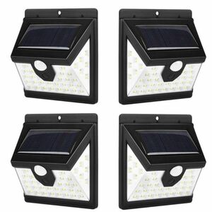 4 x Lampa solara SMART 40 LED cu senzor de lumina si miscare imagine
