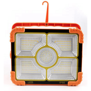 Proiector LED cu incarcare solara 200W cod XJ-D9L cu 5 casete imagine
