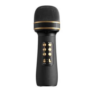 Microfon Karaoke Bluetooth 5V 220V WS - 898 negru imagine