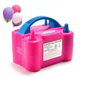 Aparat electric de umflat baloane roz imagine