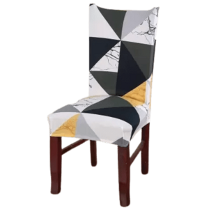 Set 6 huse pentru scaun model abstract imagine