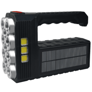 Lanterna LED cu incarcare solara si USB 3 moduri 11 leduri ST-11 imagine