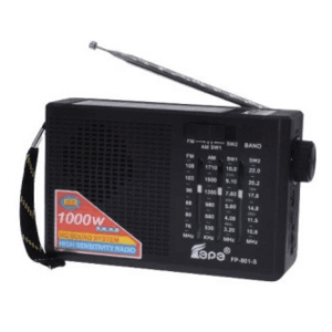 Radio portabil cu incarcare solara si acumulator portabil FP 801 S imagine