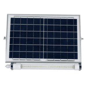 Corp Led de iluminat cu panou solar 100 W 54 LED imagine