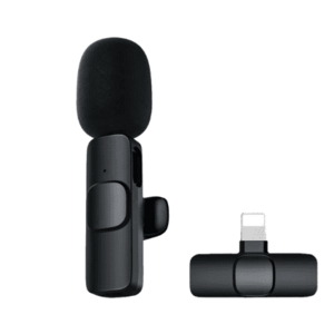 Microfon fara fir K8 tip lavaliera, conector USB tip iPhone imagine