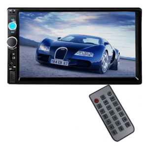 Video Player auto 2DIN 7” CTC 7080 Touchscreen Bluetooth USB Aux imagine