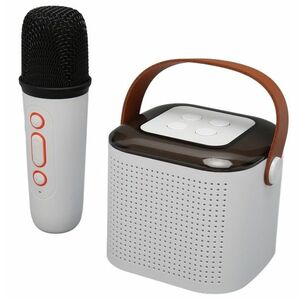 Mini aparat de karaoke Y1 cu difuzor wireless stereo si microfon imagine