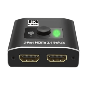 Splitter Switch HDMI cod QZ8Q2 8K cu 2 x HDMI 2.1 60/120 Hz la 1 x HDMI imagine