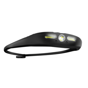 Lanterna Cap Frontala Andowl QTD160 Banda Flexibila LED XPG COB Senzor imagine