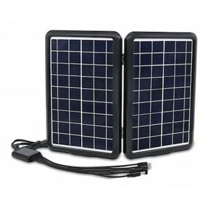 Panou solar EP-1812 portabil cu functie incarcare telefoane si intrare USB 12W imagine