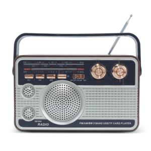 Radio FM model RETRO portabil Q FM01 Bluetooth USB AUX imagine
