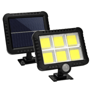 Proiector solar 10W 6 casete COB SL-F120 Senzor de lumina si miscare imagine