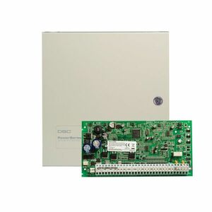 Centrala alarma antiefractie DSC Power PC 1864 cu cutie metalica, 8 partitii, 8-64 zone, 95 utilizatori imagine
