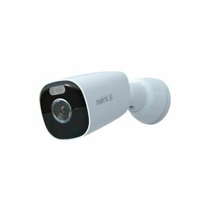 Camera supraveghere wireless Reolink FullColor Argus Eco Ultra, 4K, Lumina alba / IR 10m, microfon si difuzor, slot card, vizualizare de pe telefon imagine