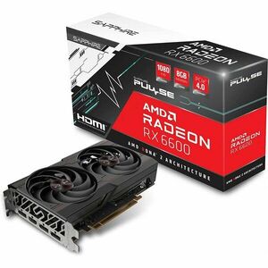 Placa video AMD Radeon RX 6600 PULSE 8GB, GDDR6, 128bit imagine