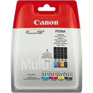 Cartus cerneala Canon CLI-570MULTI, multipack cyan, magenta, yellow, pigment si photo Black imagine
