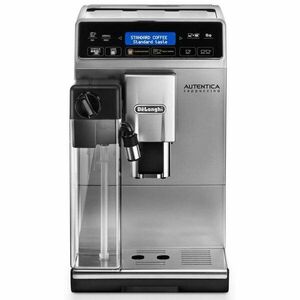 Espressor automat DeLonghi Autentica ETAM 29.660 SB, 1450 W, 15 bar, 1.4 l, carafa lapte, display LCD, argintiu imagine